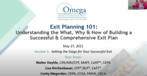 OWM Webinar: Exit Planning (Exit Planning 101) post image